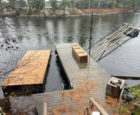 Pipe Dock Installation